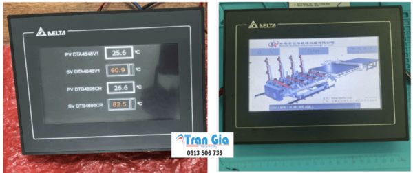 Địa chỉ sửa màn hình delta model: DOP-A57GSTD Serial: 0145 Lỗi màn hình sáng lên rồi tắt với linh kiện chính hãng