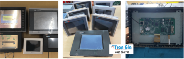 Hình ảnh một số màn hình HMI đang được sửa chữa tại Trần Gia Automation Hình ảnh một số màn hình HMI đang được sửa chữa tại Trần Gia Automation