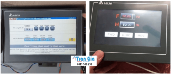 Hình ảnh một số màn hình HMI đang được sửa chữa tại Trần Gia Automation Hình ảnh một số màn hình HMI đang được sửa chữa tại Trần Gia Automation