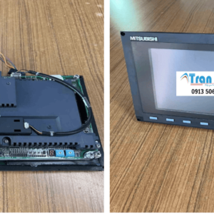 Trung tâm nhận sửa chữa, bảo hành màn hình cảm ứng HMI Mitsubishi Model: F940GOT-SWD Serial: 6955 mô tả tình trạng ban đầu: Đã Test Ok