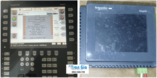 Công ty chuyên sửa màn hình cảm ứng HMI Schneider Model: XBTOT2110 Serial: 0797 Lỗi cảm ứng bảo hành lên tới 3 tháng Công ty chuyên sửa màn hình cảm ứng HMI Schneider Model: XBTOT2110 Serial: 0797 Lỗi cảm ứng bảo hành lên tới 3 tháng