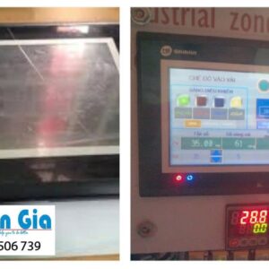 Hình ảnh một số màn hình HMI đang được sửa chữa tại Trần Gia Automation