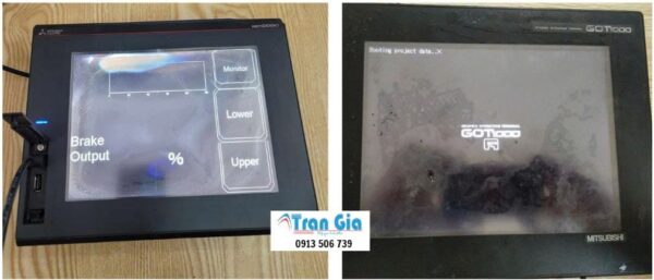 Thay thế linh kiện, sửa màn hình cảm ứng HMI MITSUBISHI Model: GT1150-QBBD-C Serial: 0162 Lỗi mất hiển thị giátốt Thay thế linh kiện, sửa màn hình cảm ứng HMI MITSUBISHI Model: GT1150-QBBD-C Serial: 0162 Lỗi mất hiển thị giátốt