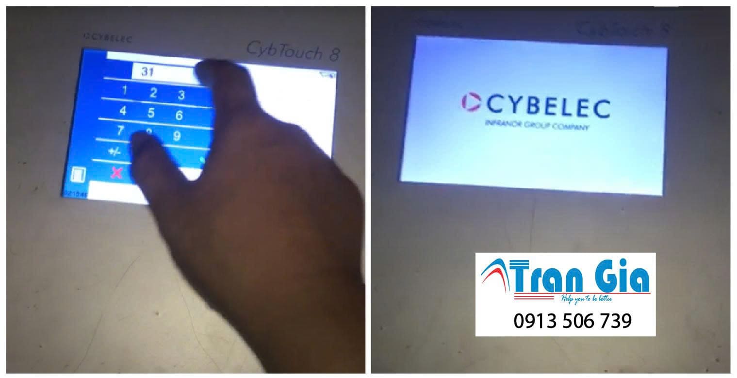 Sửa Màn hình CYBELEC CybTouch 8 S-CBT-8C/BW Model: CybTouch 8P QL Serial: 390A Lỗi cảm ứng giá cả phải chăng