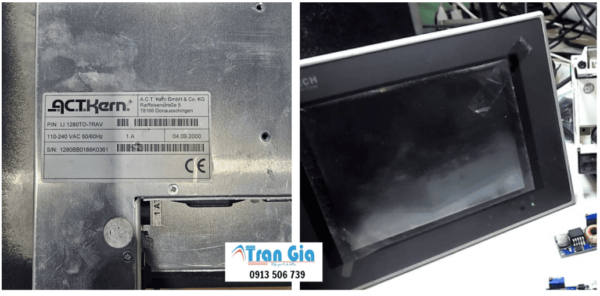 Chuyên nhận sửa chữa, thay linh kiện màn hình cảm ứng HMI ACT Model: ACT6070C-B Serial: 0121 liệt cảm ứng, bị ố, sọc màn hình Chuyên nhận sửa chữa, thay linh kiện màn hình cảm ứng HMI ACT Model: ACT6070C-B Serial: 0121 liệt cảm ứng, bị ố, sọc màn hình