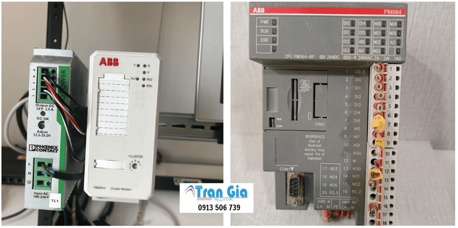 Công Ty Sửa chữa PLC ABB Lỗi Mất nguồn, Không Lên nguồn uy tín toàn quốc