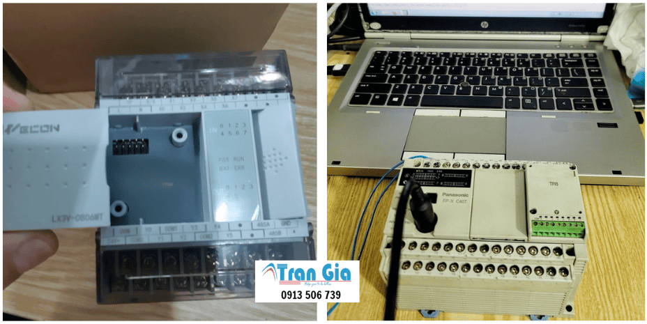 Công Ty Sửa chữa PLC Wecon Lỗi Không Có ngõ Ra, Báo Lỗi ERR Đèn đỏ mất chương trình sửa gấp trong 24H