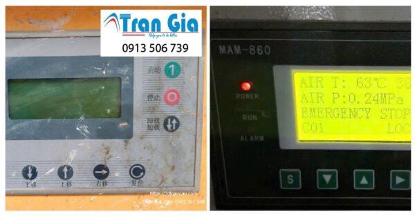 Địa chỉ sửa màn hình điều khiển máy nén khí MAM-860 Model: MAM860 Serial: 0531 Lỗi cháy nổ bên trong Địa chỉ sửa màn hình điều khiển máy nén khí MAM-860 Model: MAM860 Serial: 0531 Lỗi cháy nổ bên trong