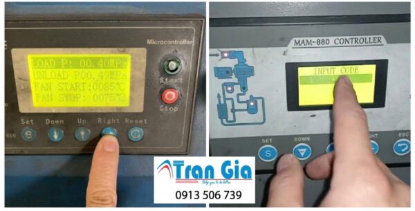 Địa chỉ sửa màn hình điều khiển máy nén khí MAM-860 Model: MAM860 Serial: 0531 Lỗi cháy nổ bên trong Địa chỉ sửa màn hình điều khiển máy nén khí MAM-860 Model: MAM860 Serial: 0531 Lỗi cháy nổ bên trong