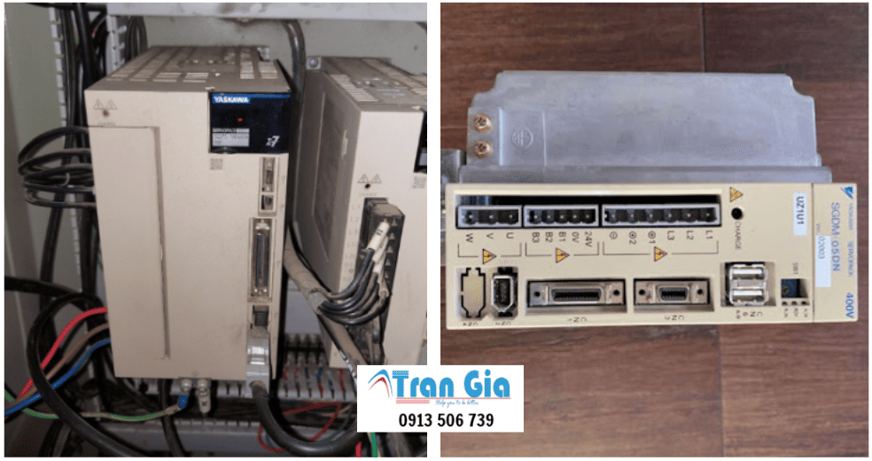 Hình ảnh một số Servo đang được sửa chữa tại TRAN GIA Automation