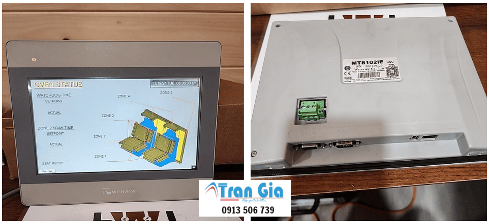 Sửa màn hình Weinview lỗi cảm ứng bấm không được, bấm màn hình bị đơ, thay cảm ứng màn hình giá tốt nhất thị trường