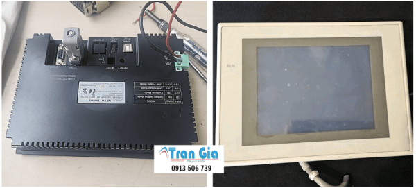 Sửa màn hình Omron lỗi cảm ứng bấm không được, bấm màn hình bị đơ, thay cảm ứng màn hình chính hãng