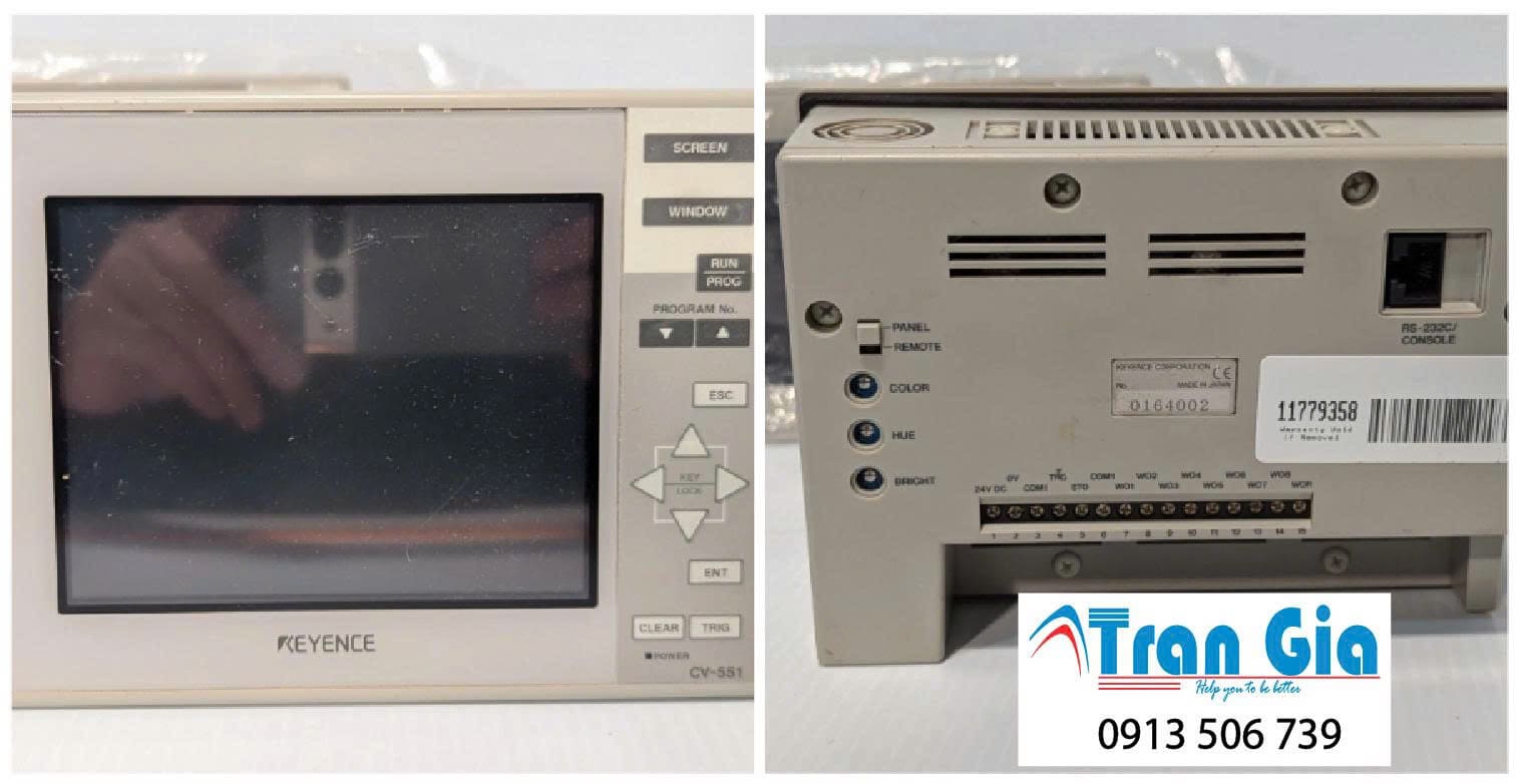 Đia Chỉ Sửa Màn hình KEYENCE lỗi cảm ứng Bấm không được, Bấm Màn hình Bị Đơ, Thay cảm ứng Màn hình Xử Lý Nhanh