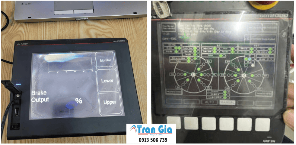 Sửa lấy ngay màn hình Mitsubishi Lỗi không lên màn hình, Màn hình Bị tối Sọc Màn hình 