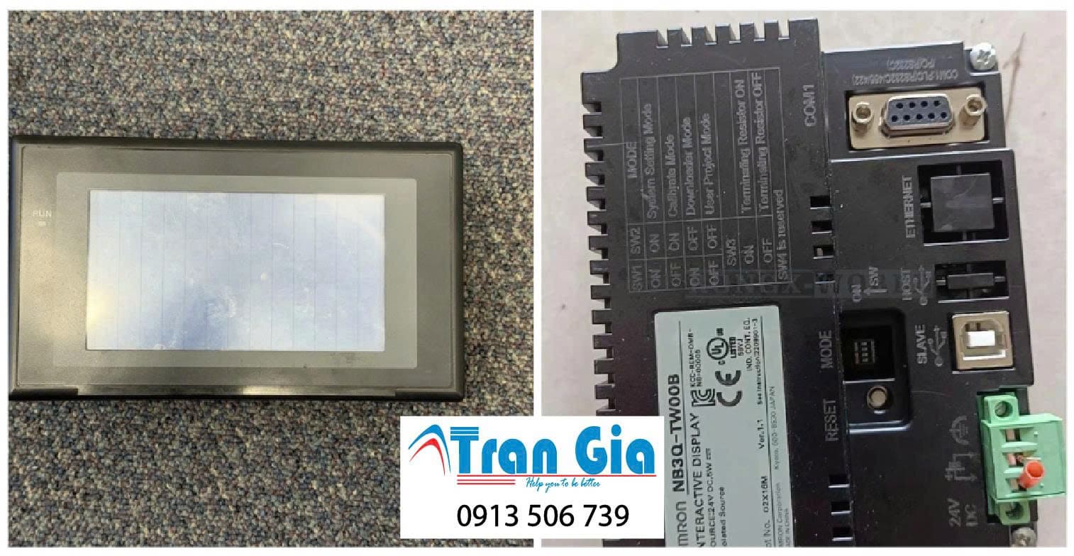 Trung tâm chuyên Sửa bo mạch màn hình HMI Omron NB7W-TW10B giá rẻ