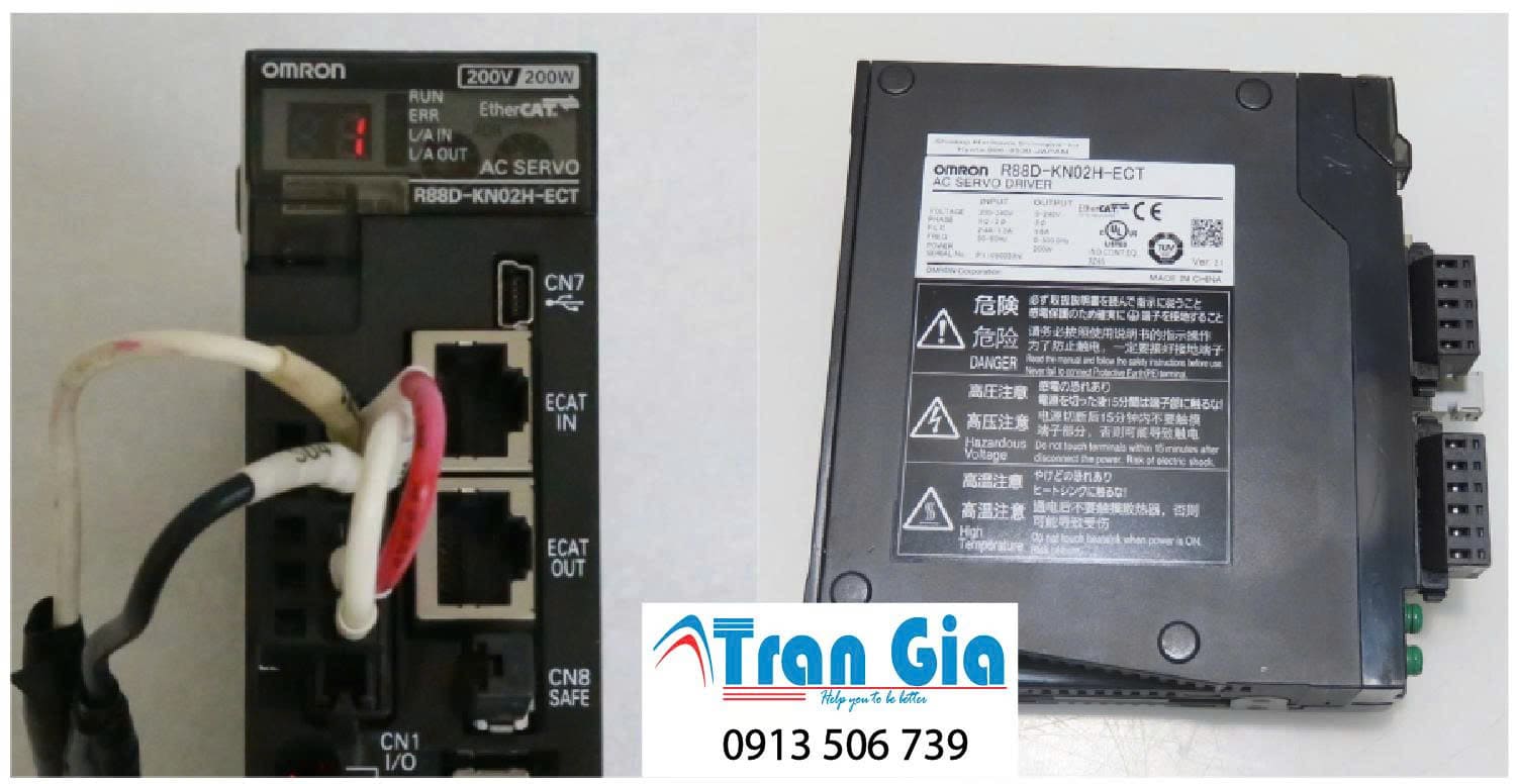 Chỗ Sửa bộ điều khiển servo Omron, sửa Driver servo Omron