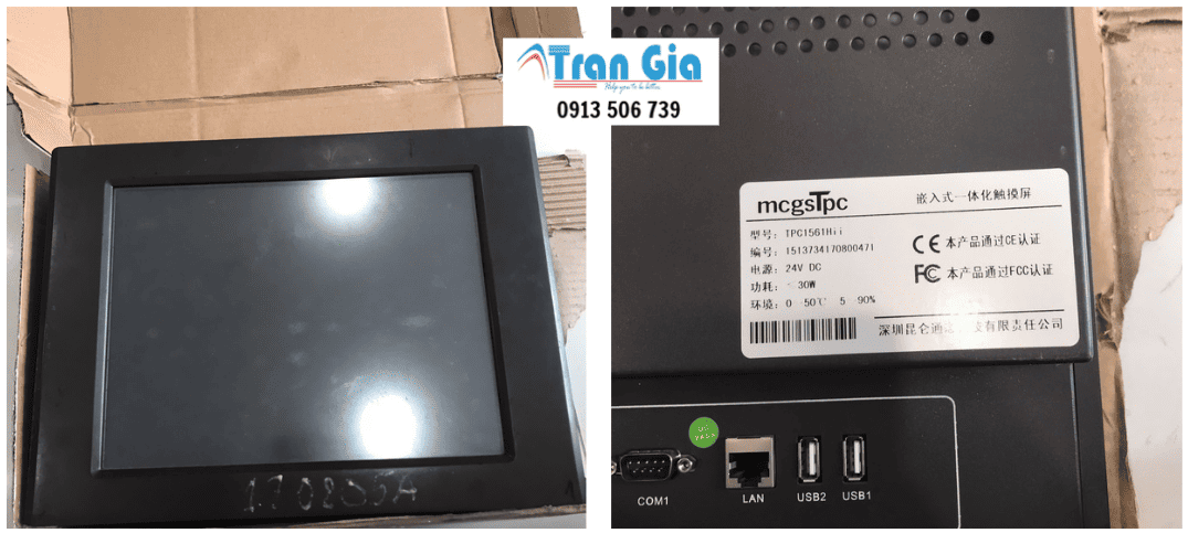 Sửa Màn Hình HMI Hiển Thị Bình Thường Nhưng Không Nhận Lệnh Điều Khiển 
