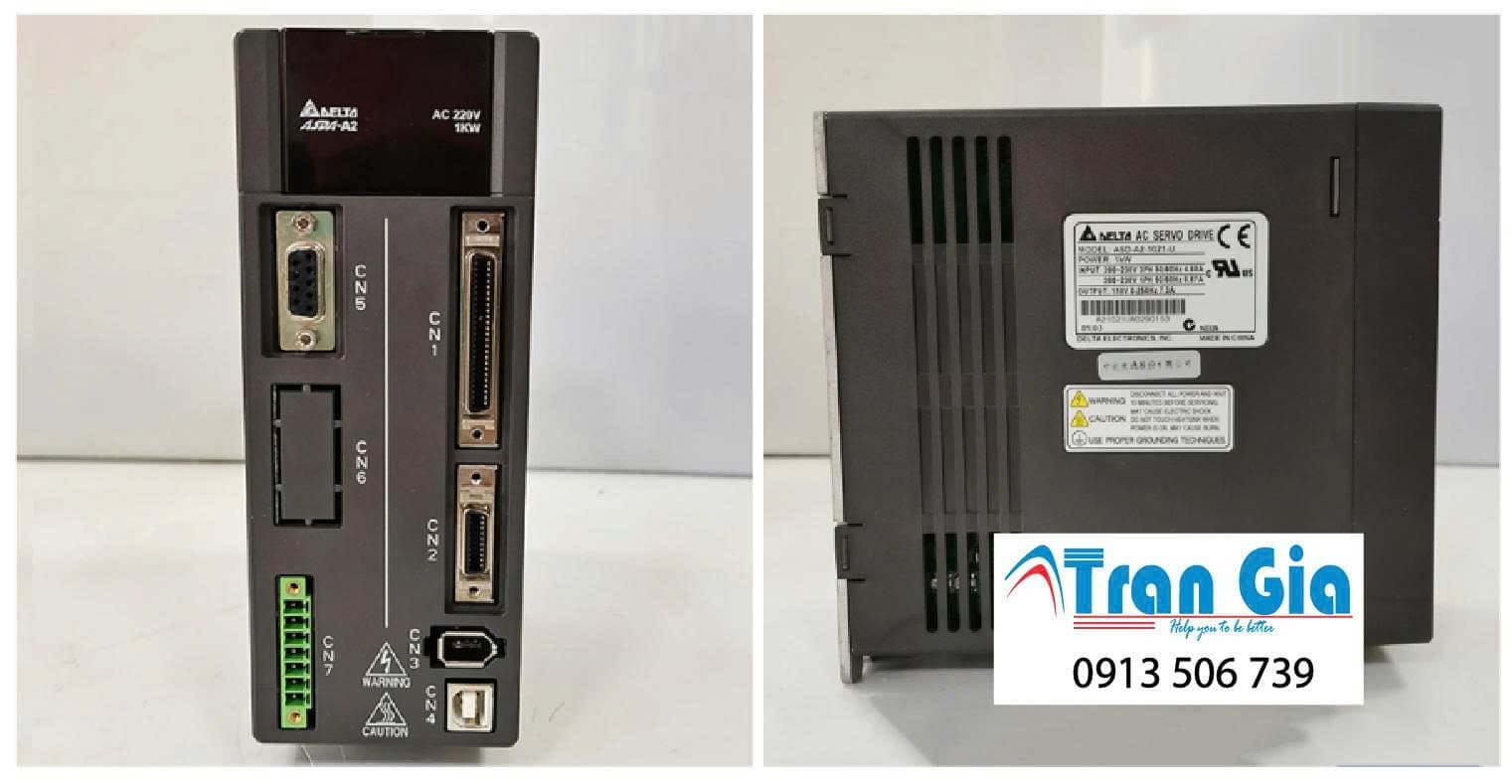 Hình ảnh Servo đang trong quá trình được sửa chữa tại Trần Gia Automation