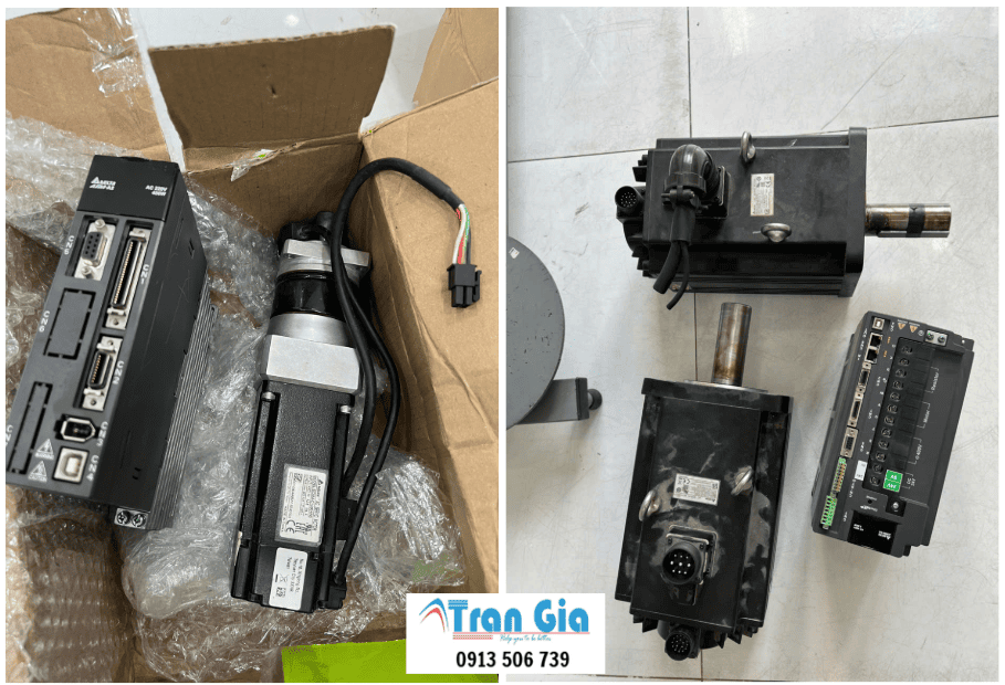 Khắc phục sự cố Servo chạy sai vị trí và thay pin Encoder 3.6VDC