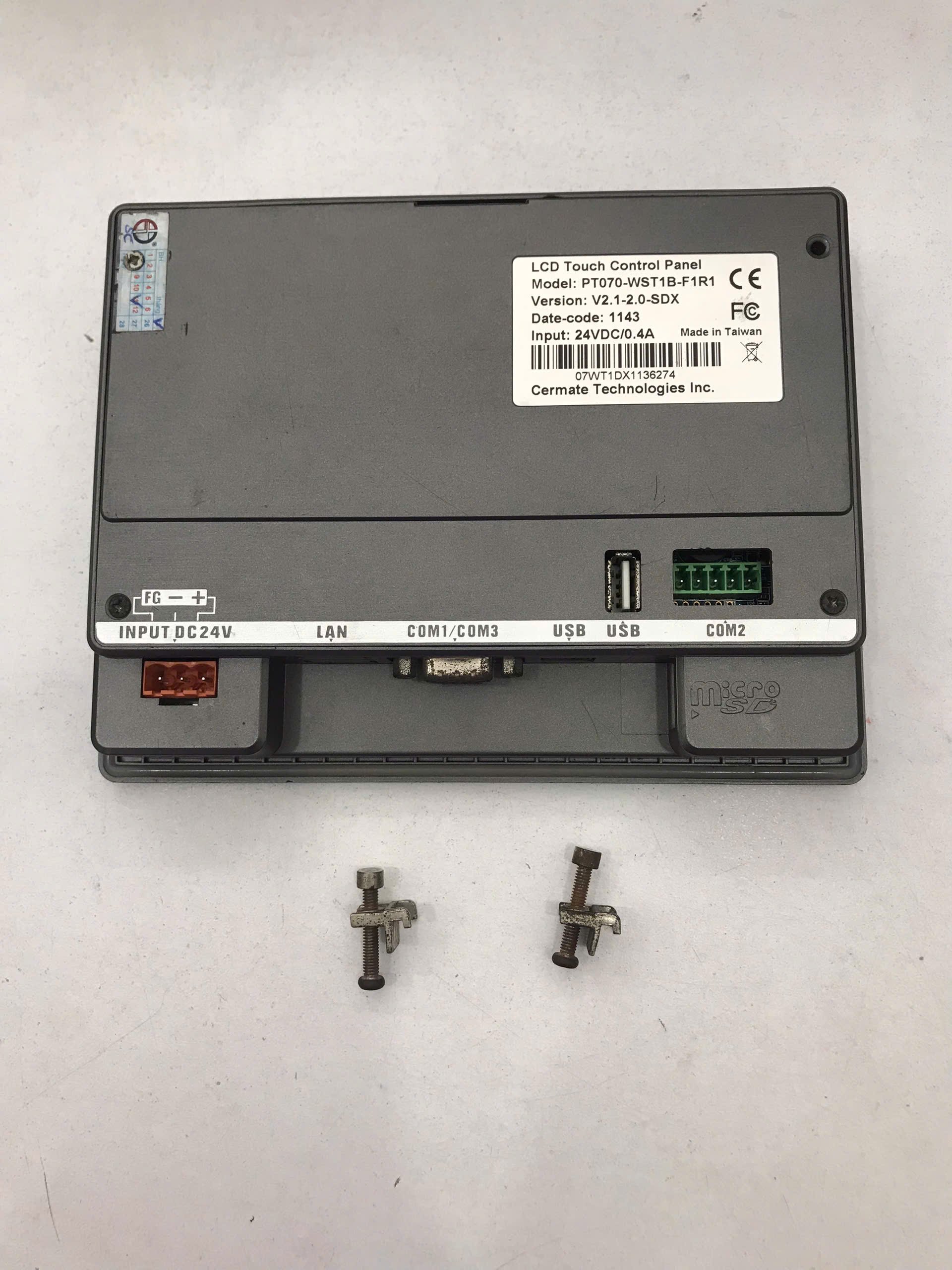 Màn HMI Cermate PT070-WST1B-F1R1 Màn HMI Cermate PT070-WST1B-F1R1