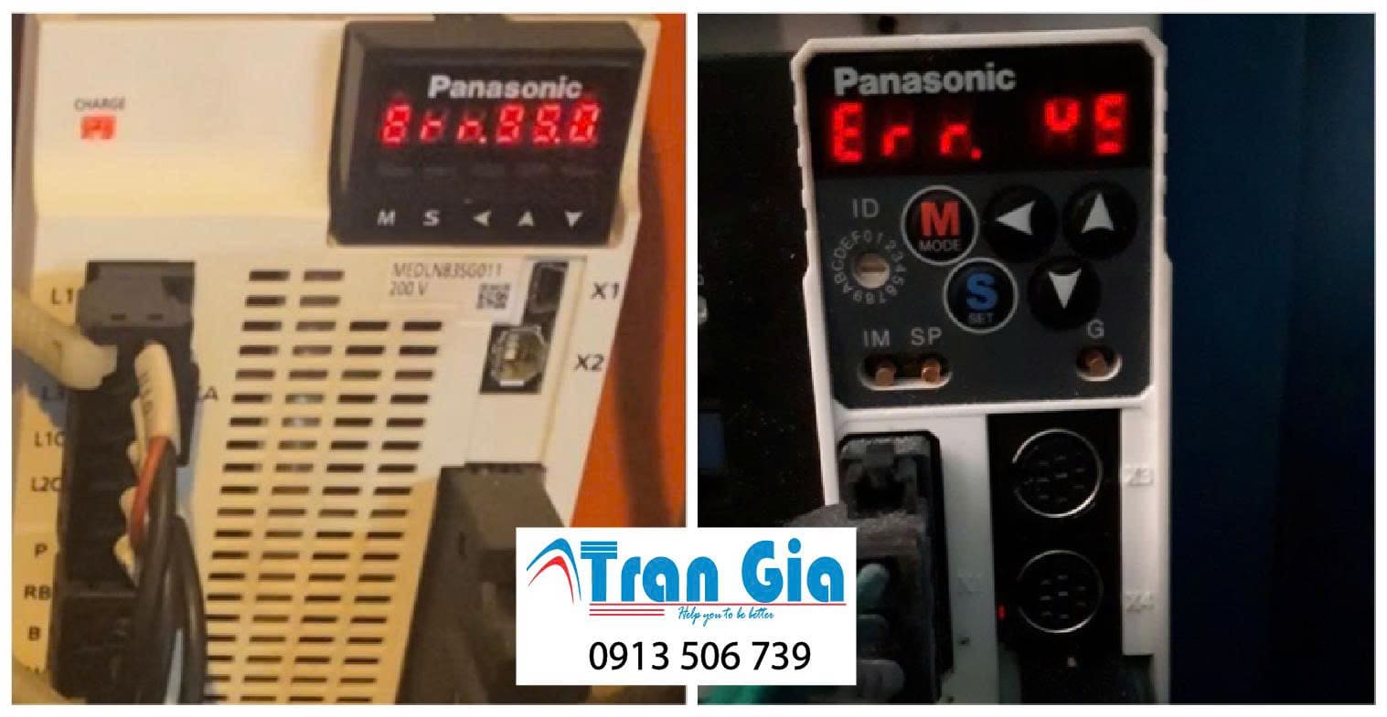 Sửa Servo Panasonic MINAS A5 và MINAS A6 chuyên nghiệp lấy liền tại Trần Gia Automation